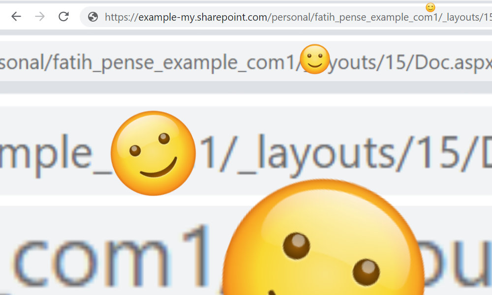 Annoying URL